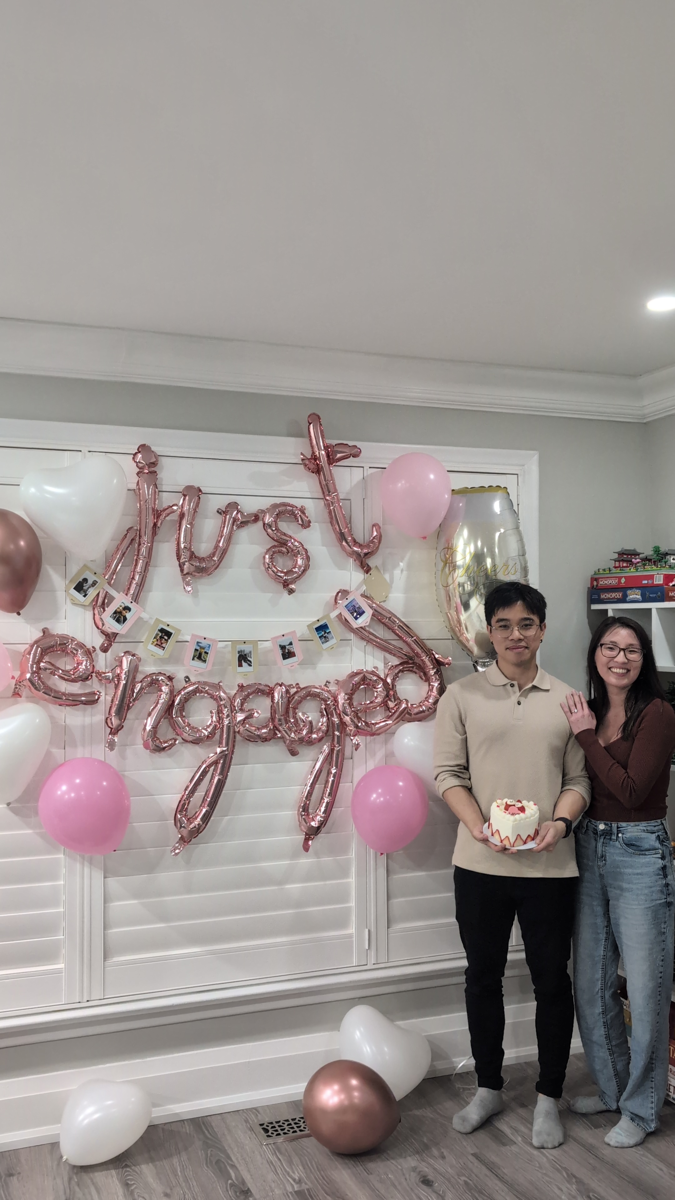 Davis and Lauren's engagement